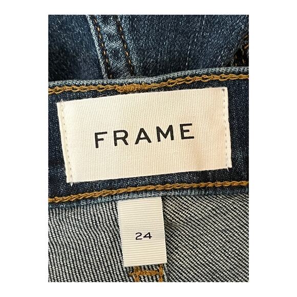 Frame shorts Le Cut off denim blue size 24 - Picture 3 of 3